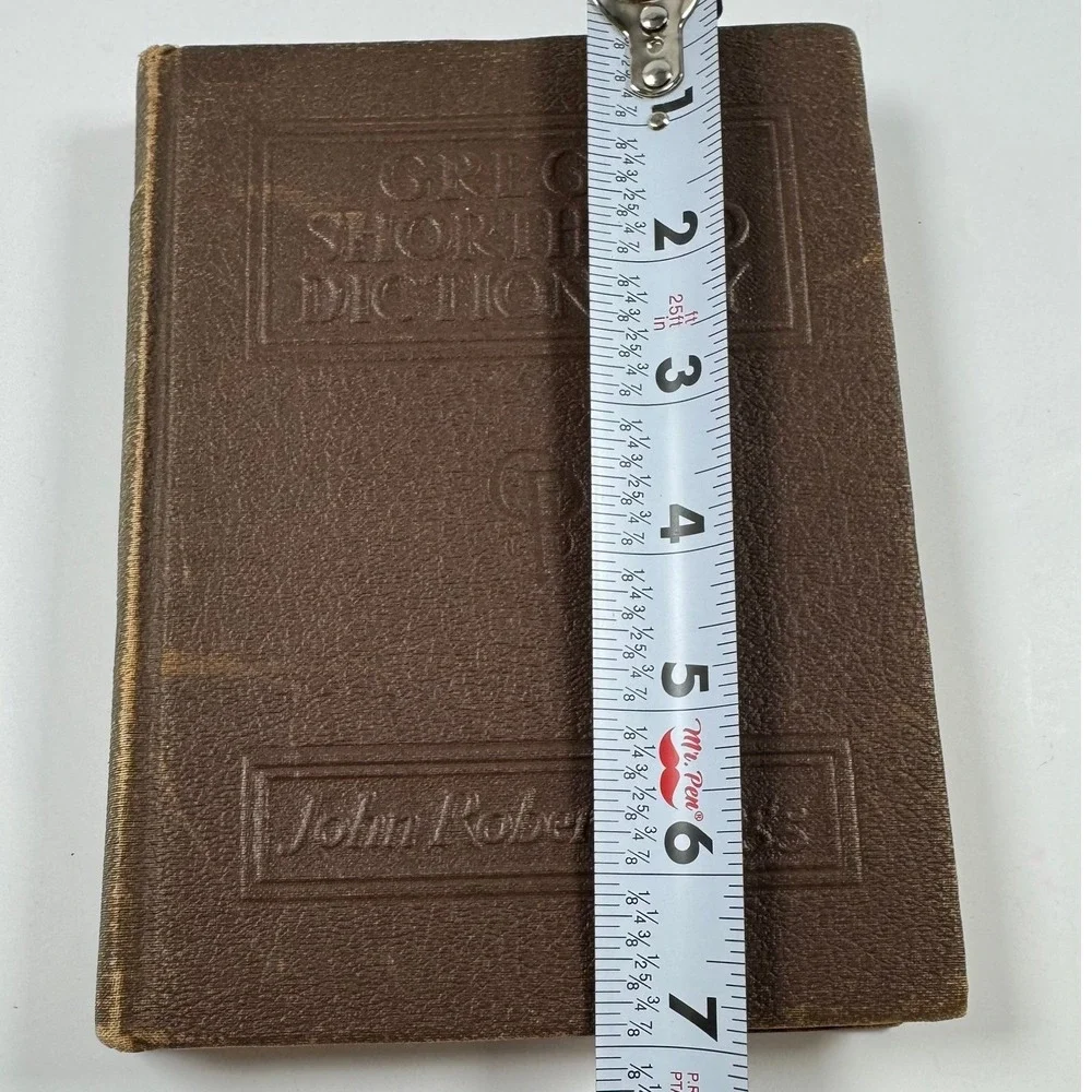 Vintage 1943 Gregg Shorthand Dictionary John Robert Gregg Hardcover Ephemera
